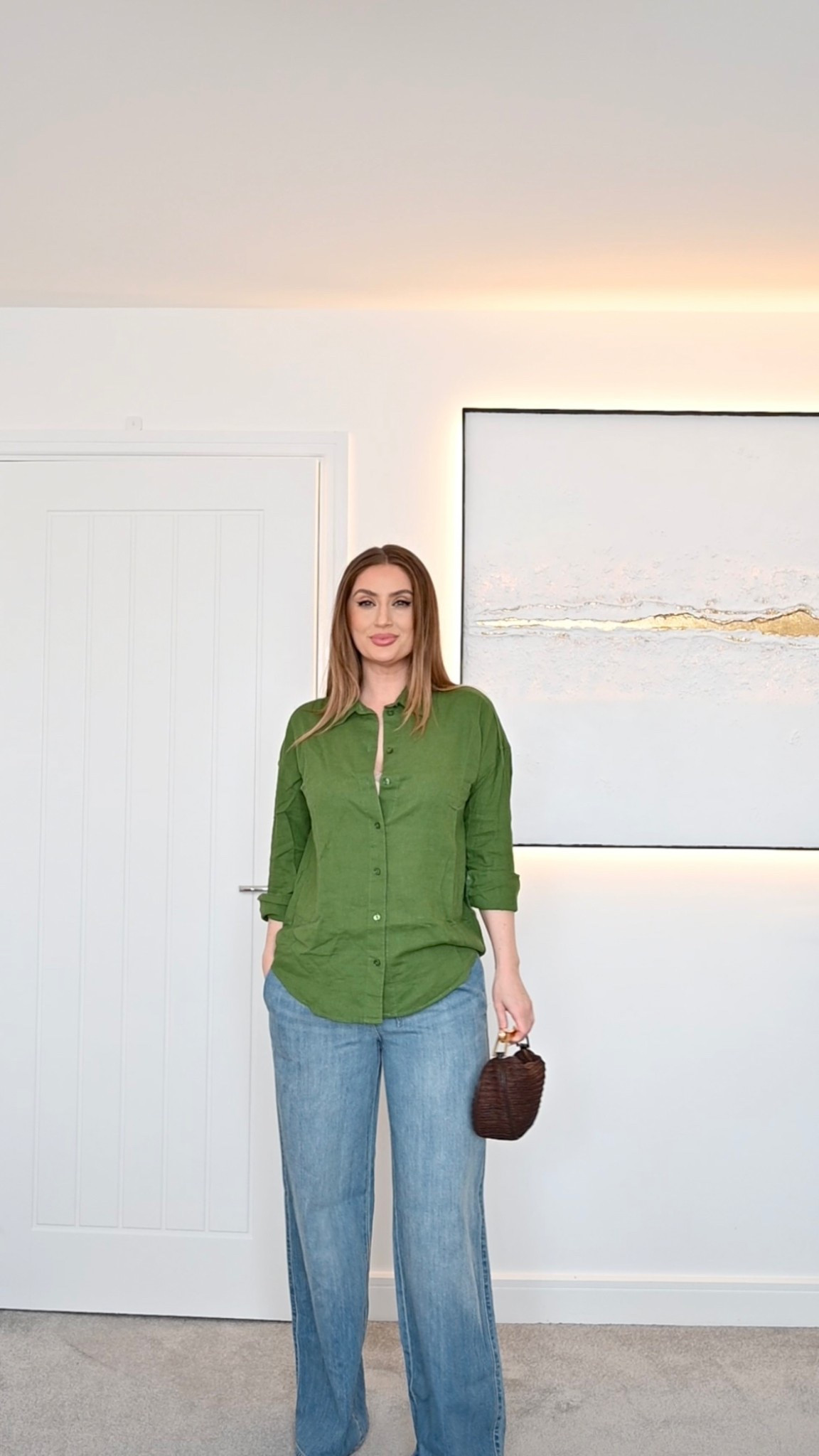 Spring outfit with jeans and line shirt

#LTKspring #LTKuk #LTKeurope