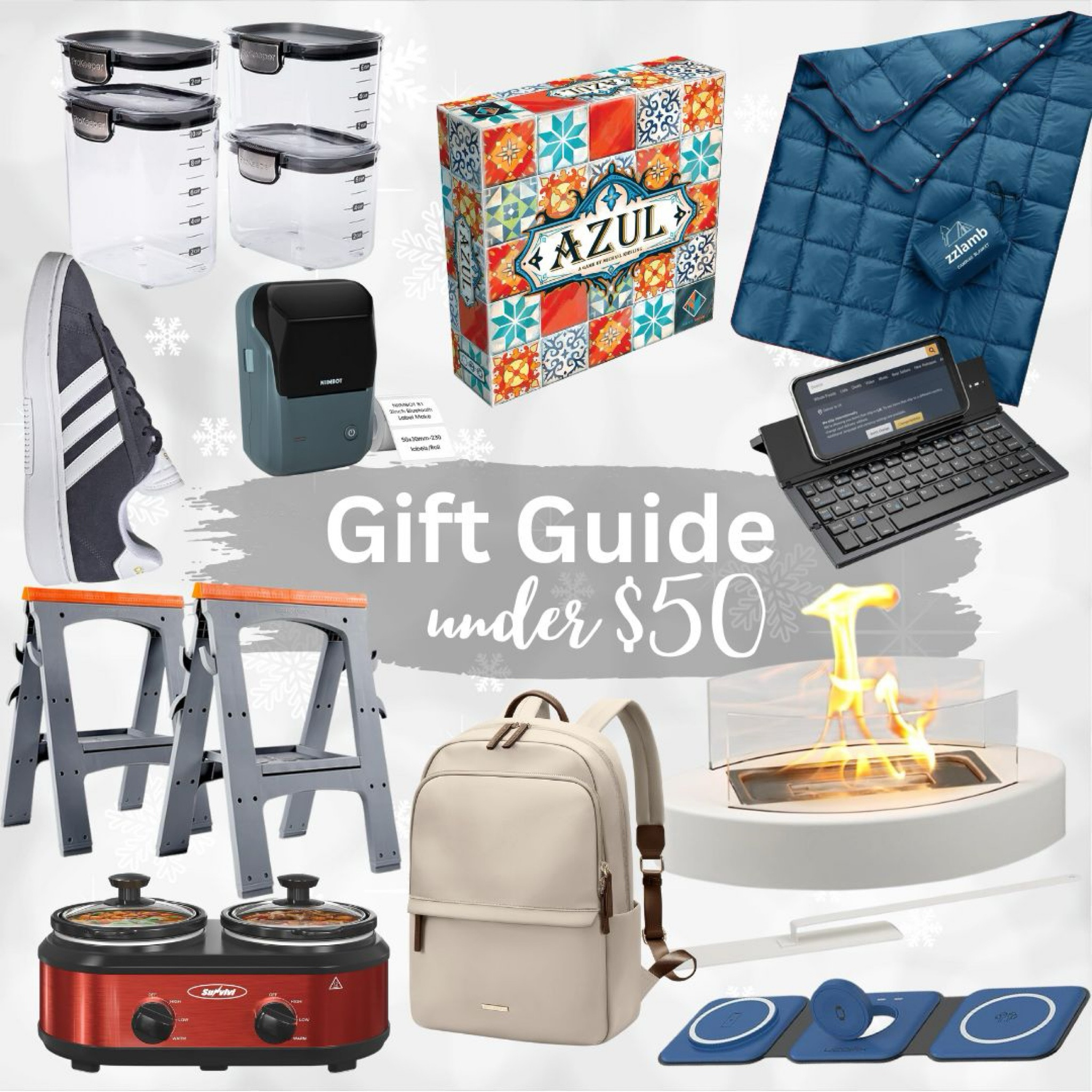 Here’s our gift guide for finds under $50! We own all of these items between the two of us so we know at least we love them! Whether your recipient is a traveller, cook, DIYer, gamer or outdoorsman, there’s something for everyone  

#LTKGiftGuide #LTKHoliday #LTKFindsUnder50