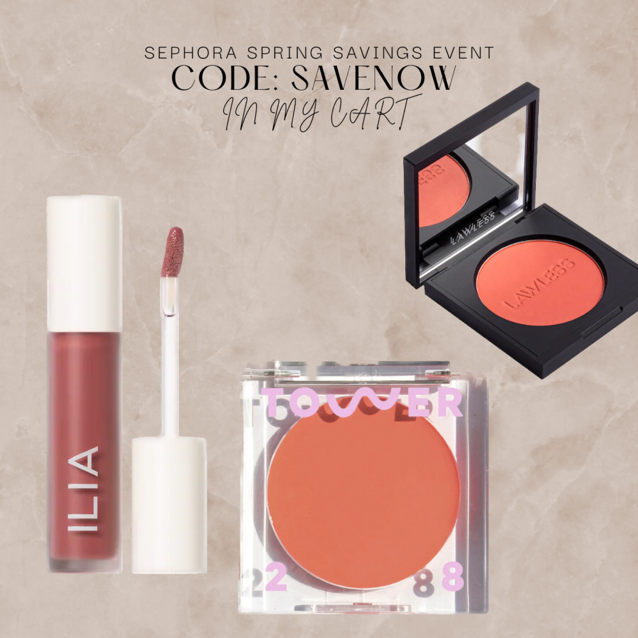 I’m really into the coral/orange colors lately. 

#LTKBeautySale #LTKsalealert #LTKunder50