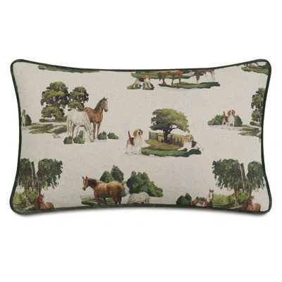Equestrian Colburn Country Decorative Rectangular Pillow Cover & Insert | Wayfair North America