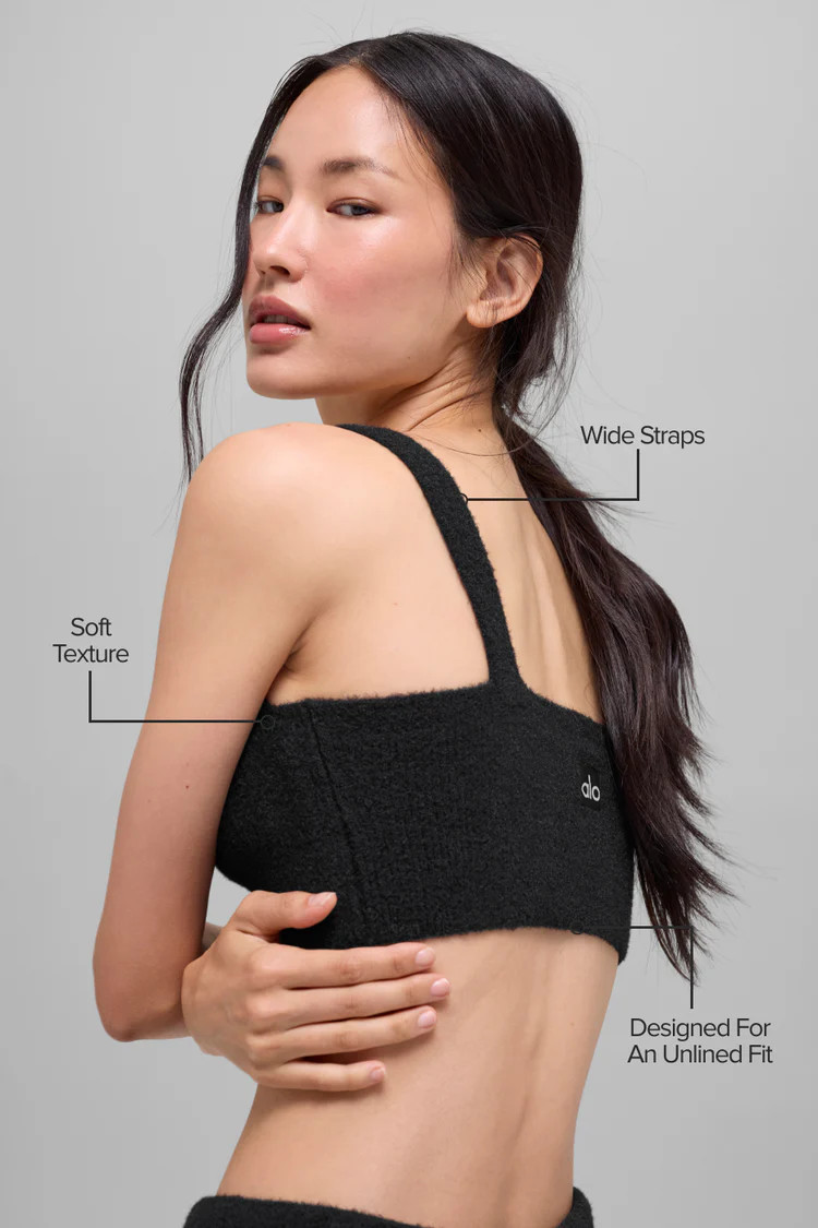 Snuggle Up Sweater Bra | Alo Yoga (US)