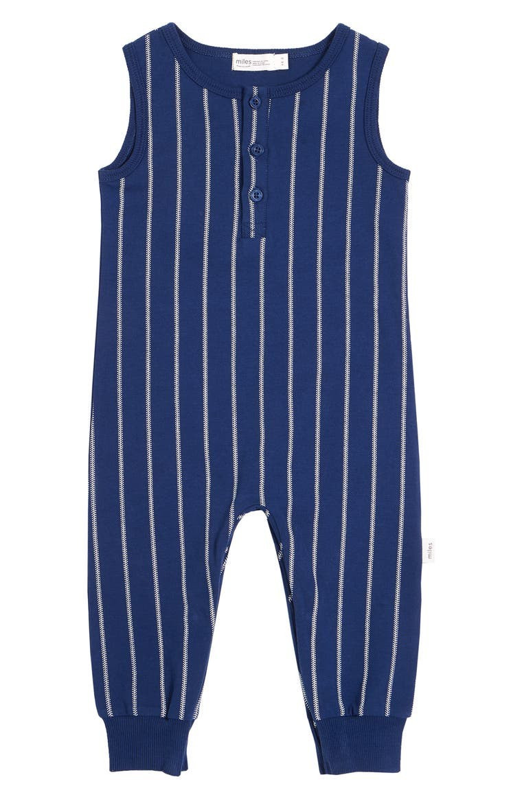 Stripe Sleeveless Romper | Nordstrom