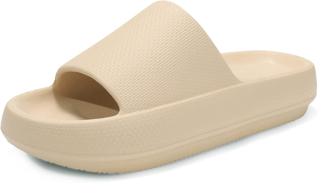 incarpo Cloud Slides for Women Pillow Slippers Soft Non-slip Shower Shoes Extremely Comfy Slippers U | Amazon (US)