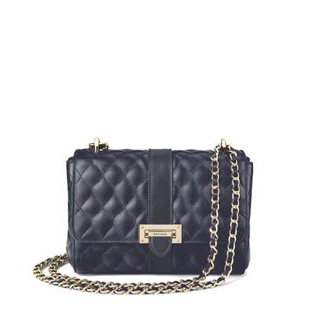 Lottie Bag
        Navy Quilted Kaviar | Aspinal of London