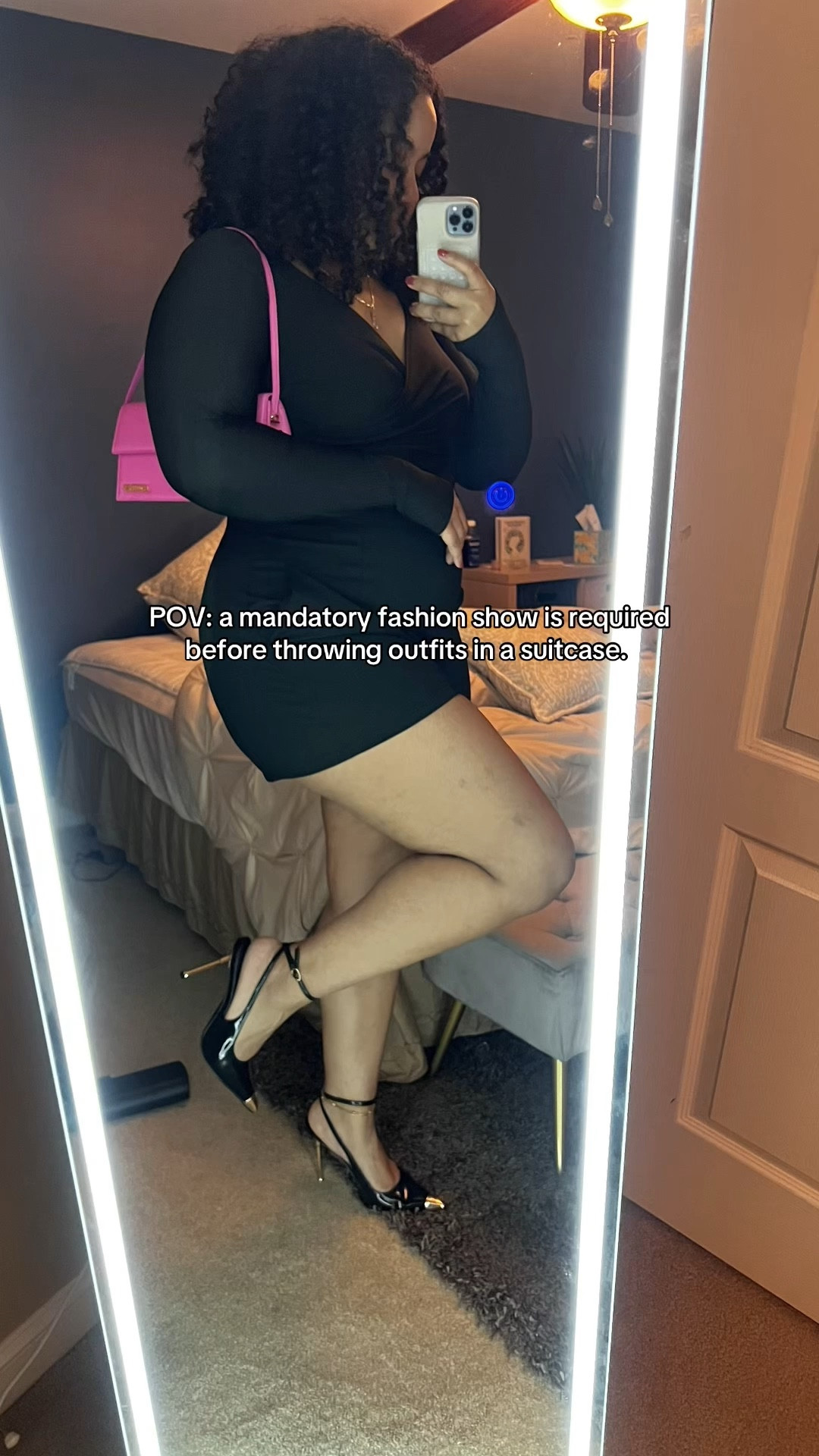 You can never go wrong with an all black outfit. 

#LTKShoeCrush #LTKStyleTip #LTKMidsize