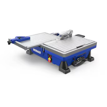 Kobalt 6 -Amp 7.0-in -Blade Wet Tabletop Sliding Table Tile Saw | Lowe's