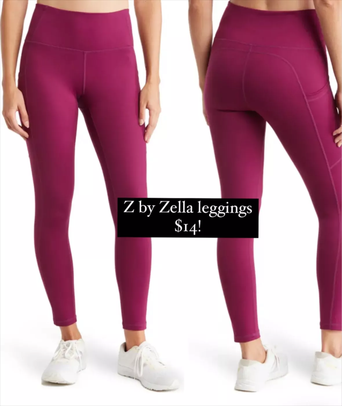 Z by Zella High Waist 7/8 Daily Pocket Leggings, Nordstromrack