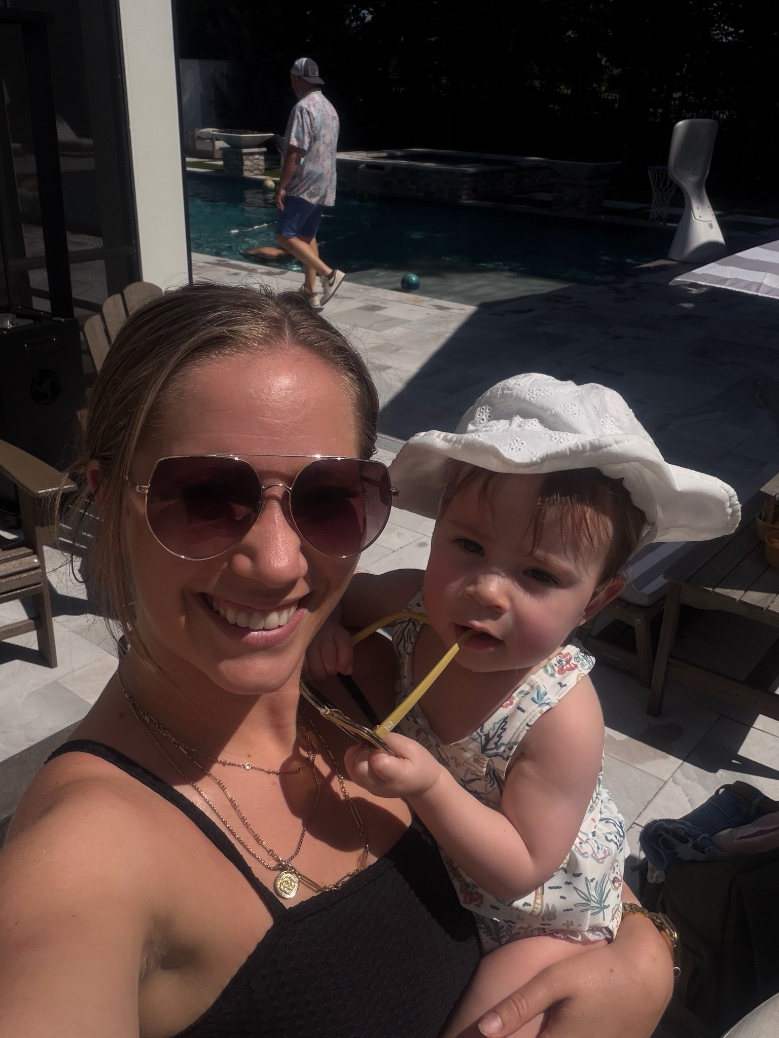 Pool day! Obsessing over Day 1 Fit’s Ocean Drive swimsuit right now. The texture is amazing and I love the more narrow straps.

#LTKmomlife #LTKBaby #LTKSaleAlert