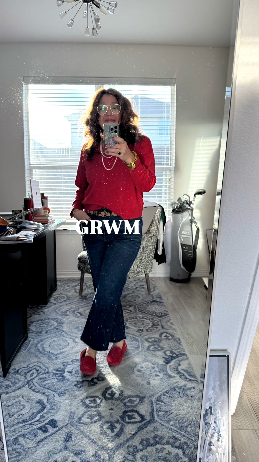 Working from home today on client proposal and virtual meeting. 
Wearing an outfit that’s comfortable but elevated. 

I am a wardrobe stylist, mom of two boys (really men), a wife, and post menopausal woman in business who is 14/16 on the bottom, a L on top and I am 5’4”. 
I have been every thing from a size 10-18+

#LTKgrwm #LTKootd #LTKmorningroutine