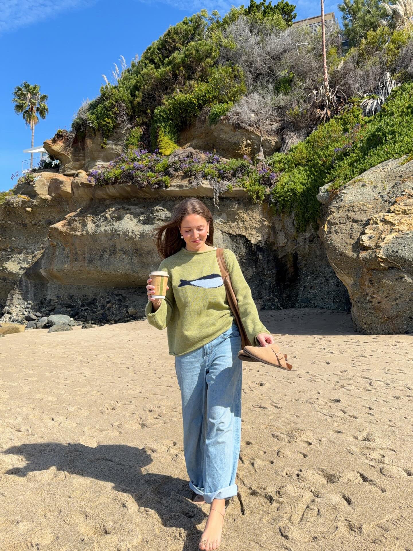 Spring outfits! Loving the fish sweaters and the ruffled blouses💌🌼🍓🧚