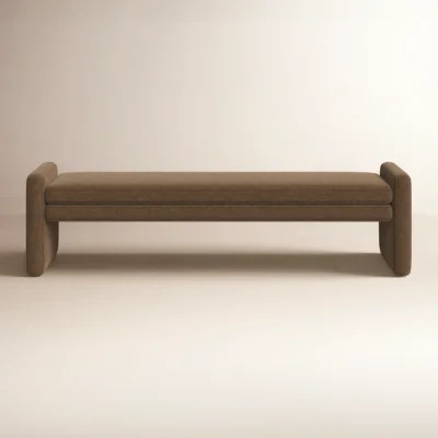 Geordi 70" Boucle Dining Bench | Wayfair North America