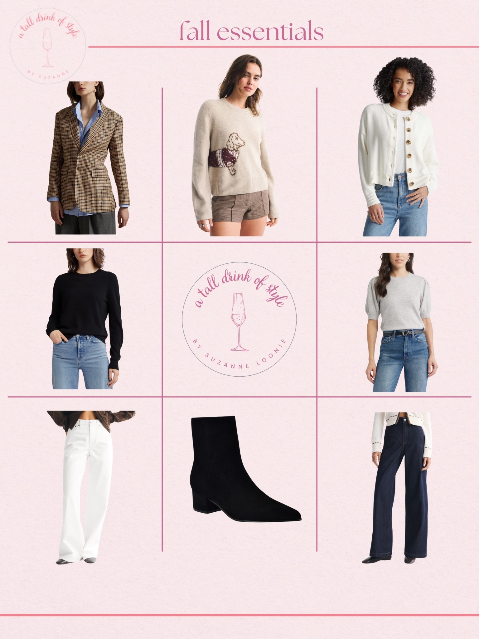 Fall essentials to spruce up your closet! 

Hi friend! 👋 Thanks for your support! I’m so glad you’re here!
If you're tall, over 40, or just tired of fashion that doesn’t fit your life, you’re in the right place. I share classic, elevated outfit formulas that actually work on tall women (I’m 6’1” for reference!) and help you feel confident getting dressed again.
I am your resource for timeless, elevated fashion for women over 40 (and tall women)
Age: 55
Height: 6’1”
Tops: S/M
Bottoms: 8/10
Dresses: 8/M
Over 50 fashion, tall fashion, workwear, everyday outfits, timeless outfits, Classic Outfits

#LTKSeasonal #LTKTall #LTKSaleAlert