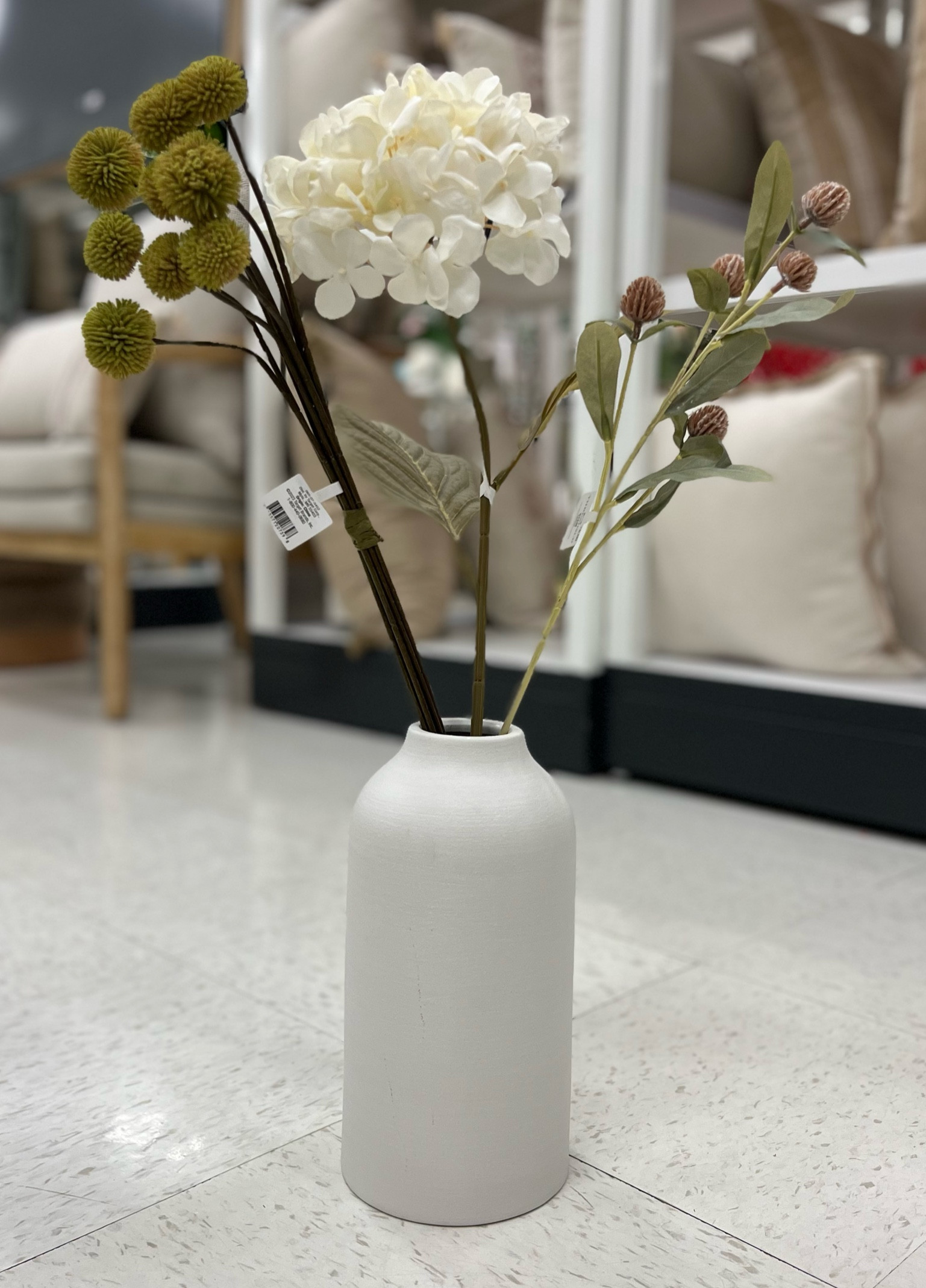 Floral stems that transition well from winter to spring! Beautiful colors hydrangeas thistles and billy balls! Target finds hearth and hand studio mcgee threshold 

#LTKFind #LTKhome #LTKunder50