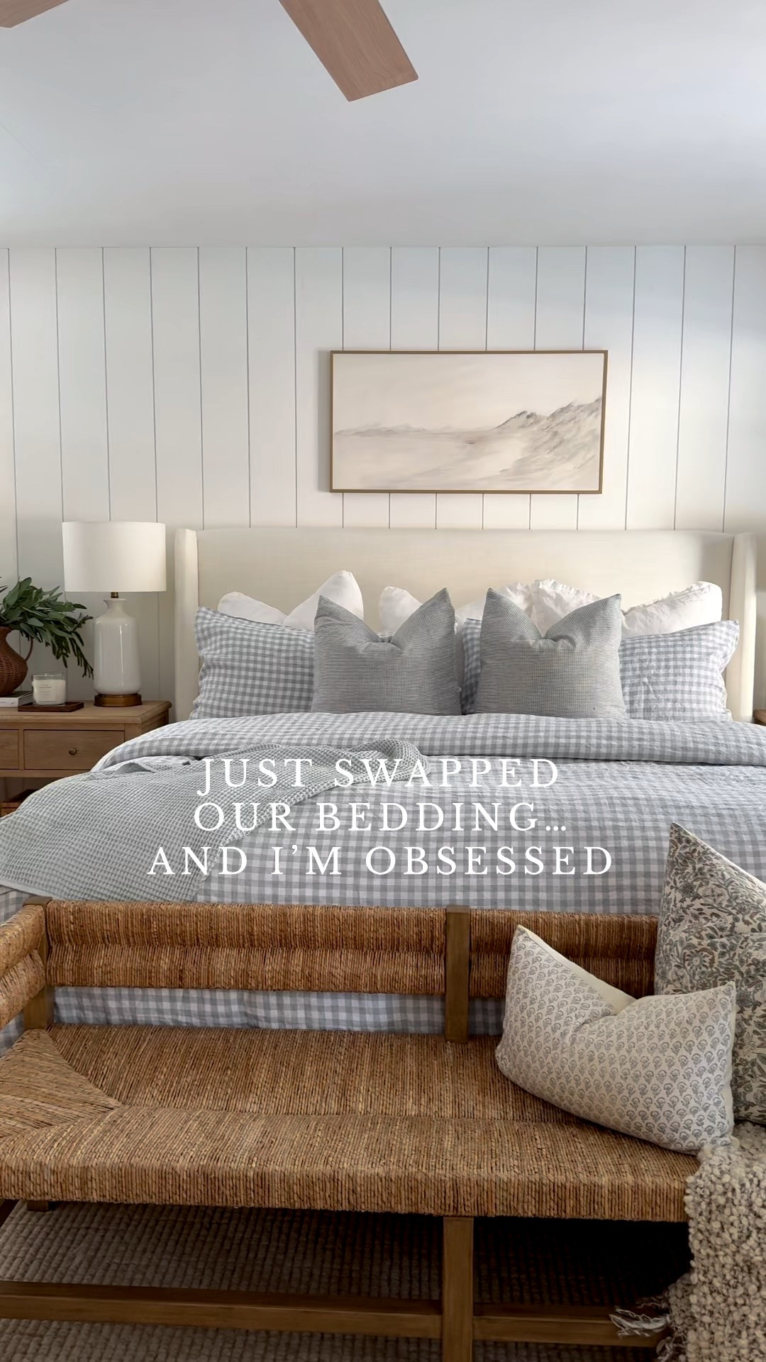 @onequince offers high quality products at an affordable price. I love their use of premium and organic materials.  Our new checkered linen duvet, cozy coverlet and throw blanket are so perfect for winter!

#quincepartner 

#LTKHome