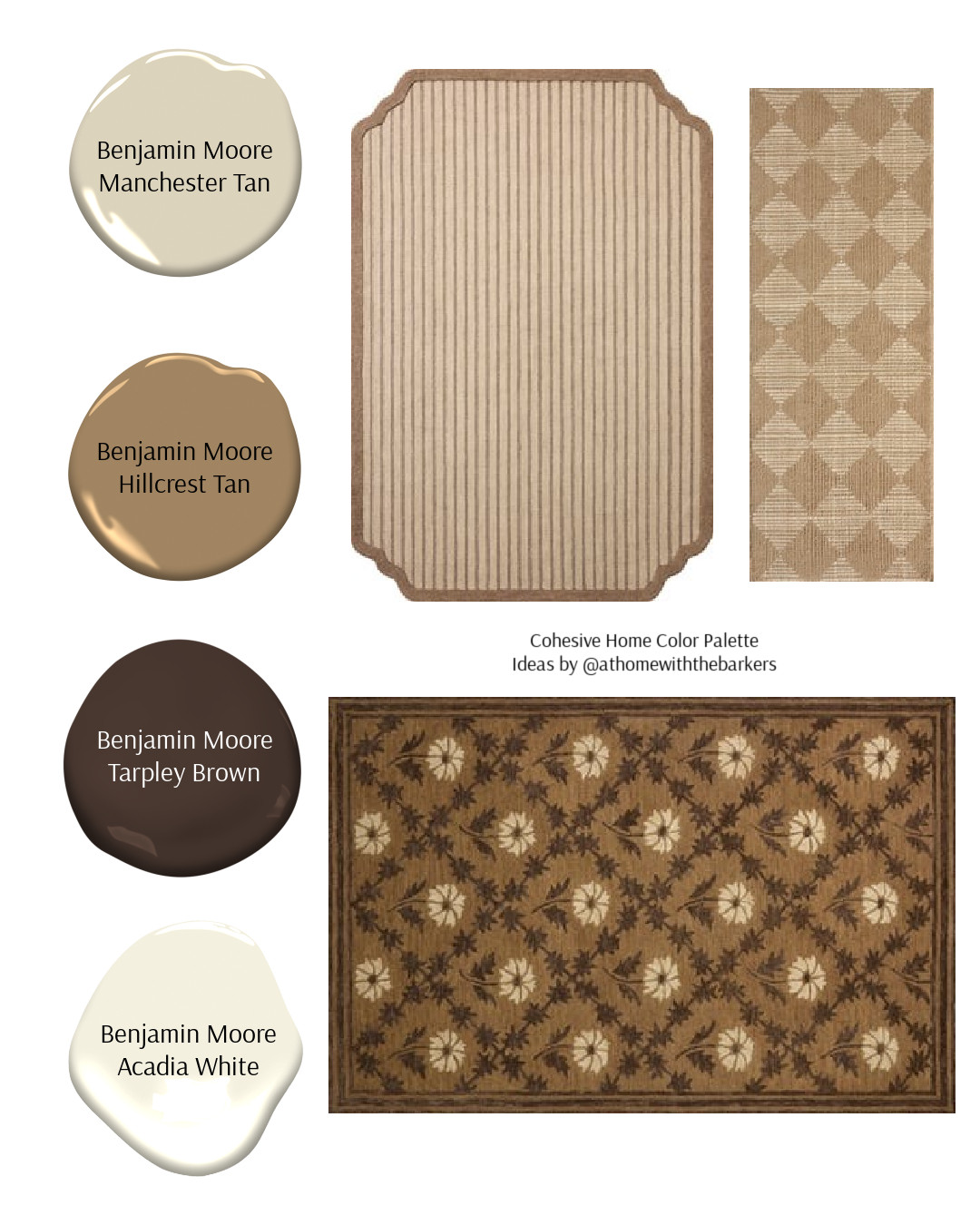 New rug collection from CLJ, paint colors samples to match 

 #LTKHome #LTKSaleAlert