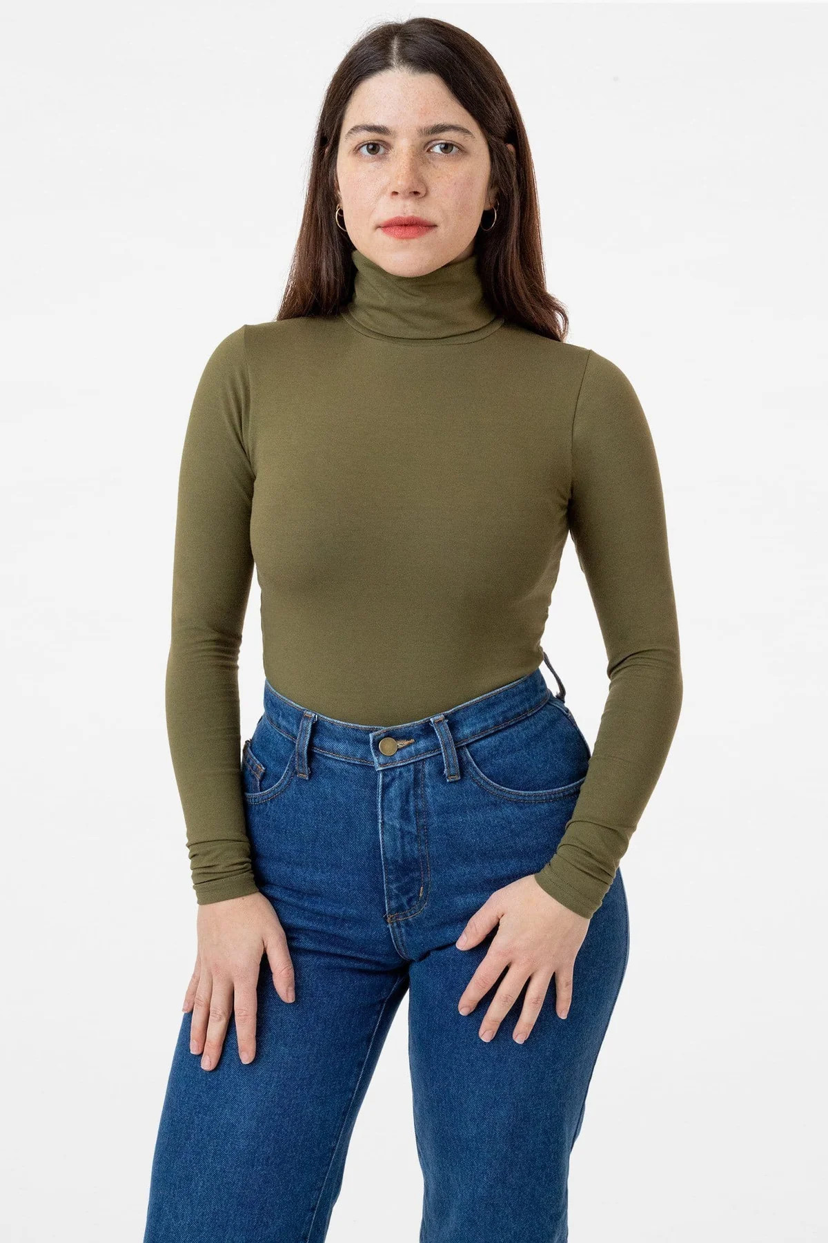 8306 - Cotton Spandex Turtleneck | Los Angeles Apparel