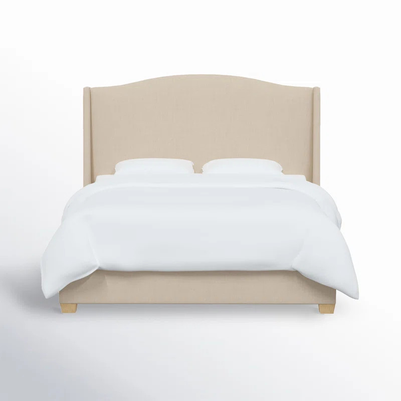 Allis Upholstered Wingback Bed | Wayfair North America