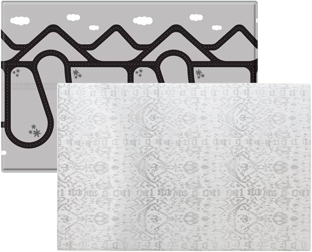 Ruggish Romy Play Rug 4.8 x 7.0 ft - Soft Cushion Reversible Baby Kids Playmat + Interactive Play... | Amazon (US)