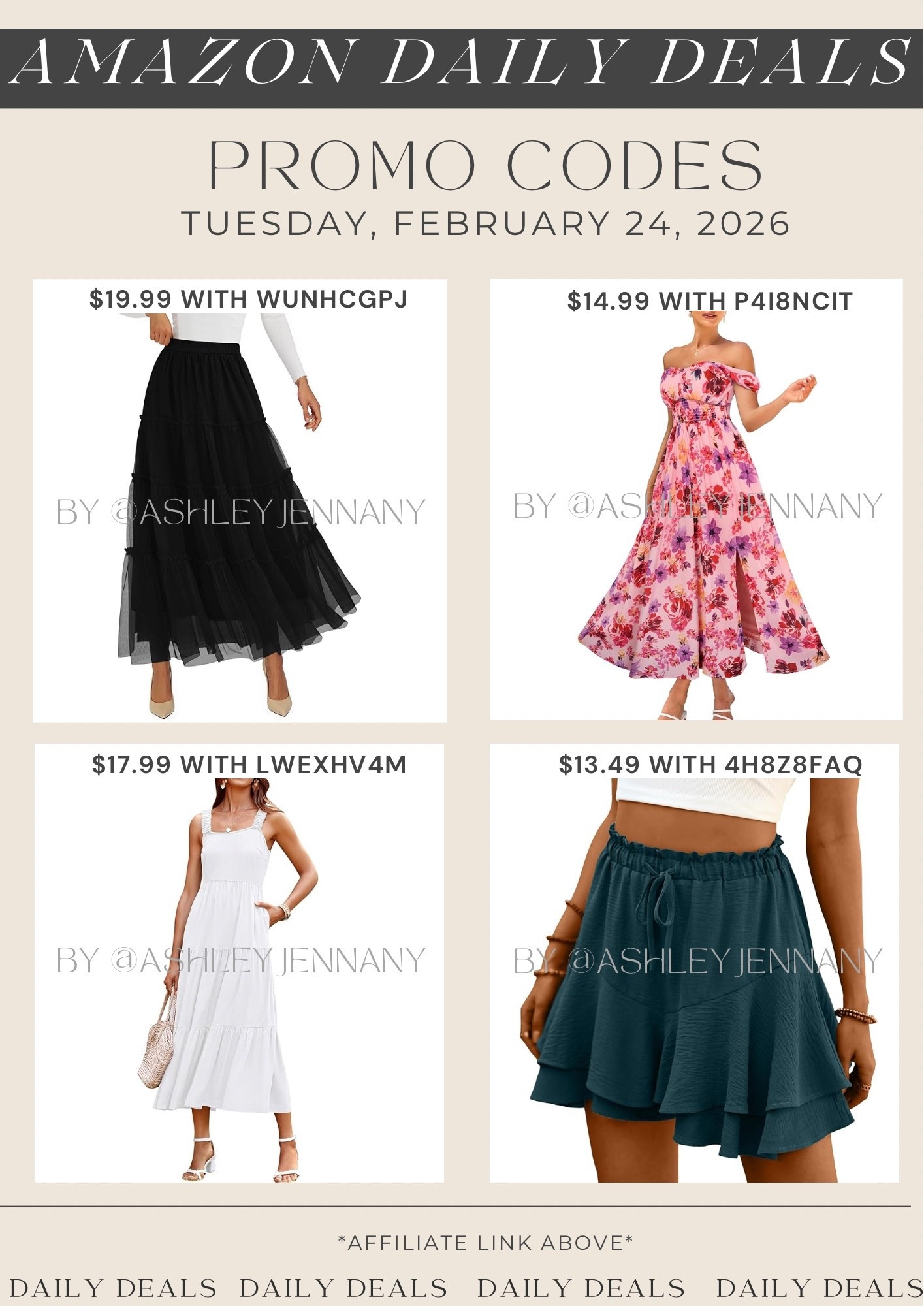 Amazon fashion deals 

#LTKMidsize #LTKSaleAlert