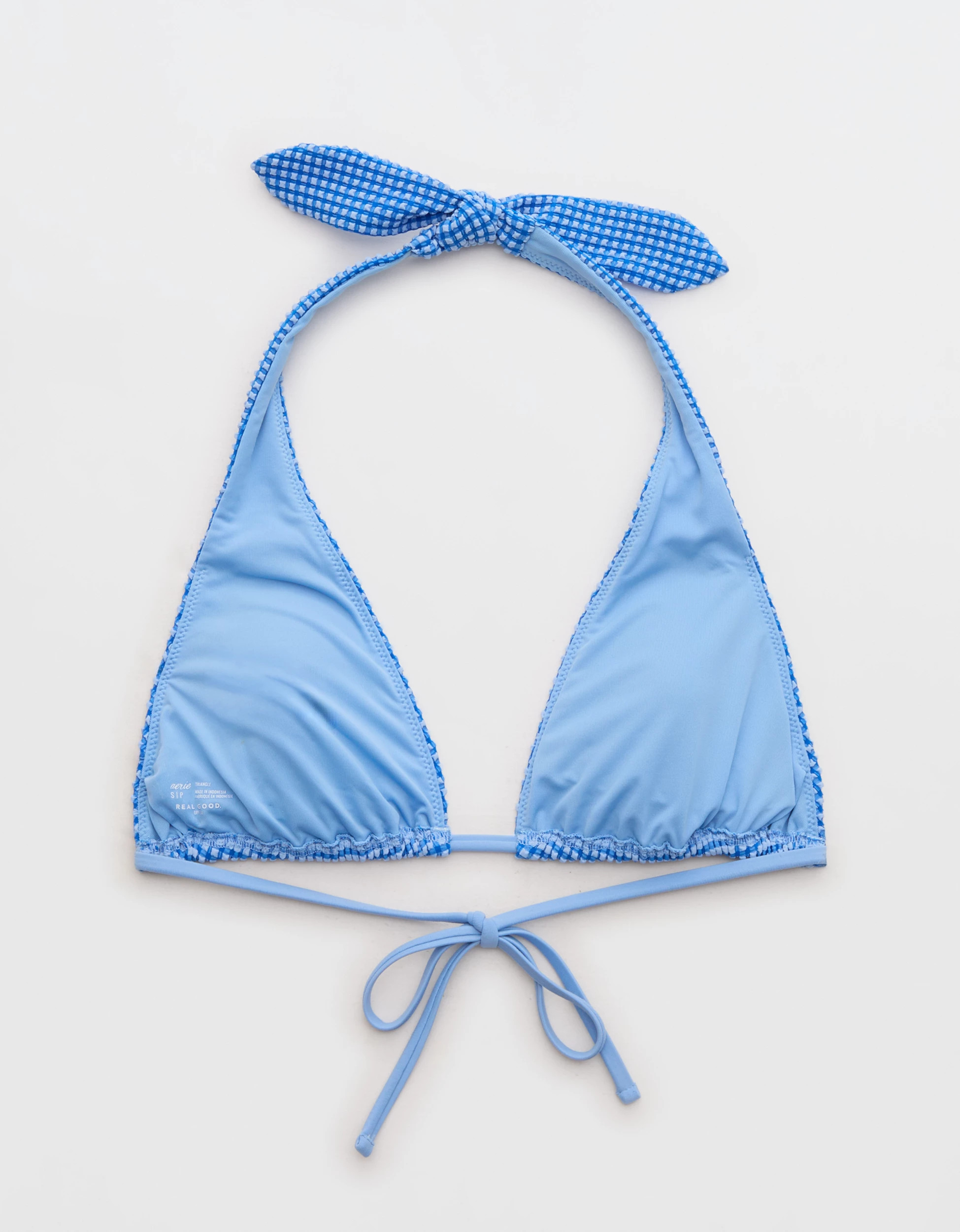 Aerie Halter Gingham Bikini Top | Aerie
