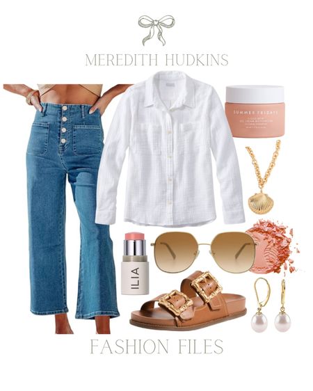 meredith hudkins, summer fashion, spring outfit, ootd, vacation outfit, resort, swimsuit coverup, pink maxi dress, flower earrings, skincare, lip moisturizer, sunglasses, womens fashion, woven handbag, purse, nude wrap sandals, gold ring, copped denim, white linen button up, shell necklace, Pearl drop earrings, ilia


#LTKsalealert #LTKfindsunder50 #LTKstyletip