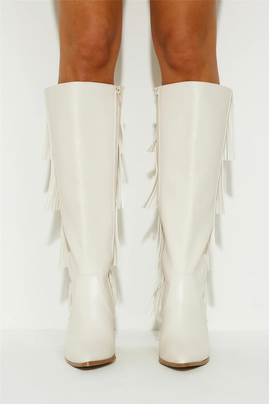 BILLINI Zaneta Boot Ivory | Hello Molly (AU)