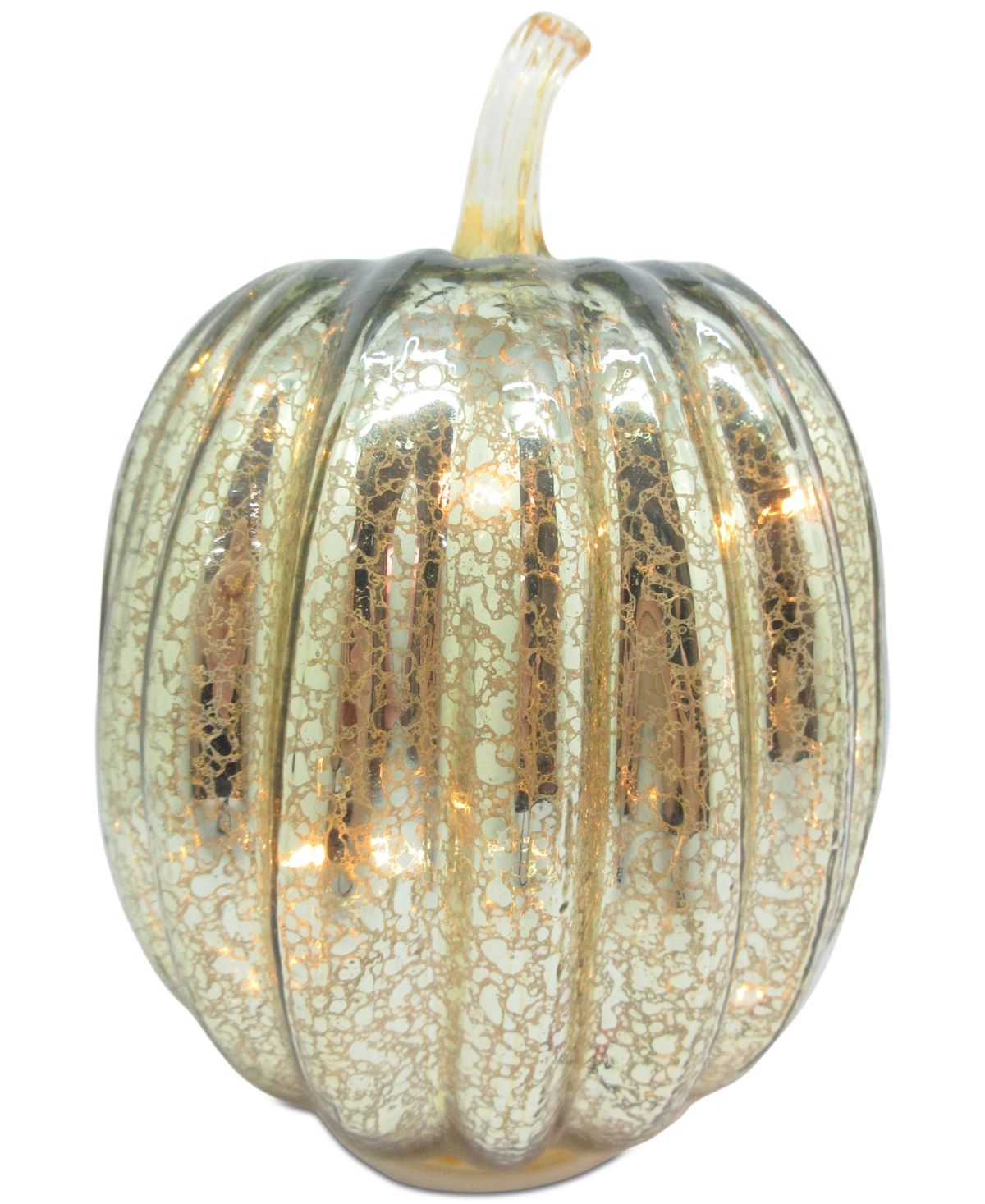 Martha Stewart Collection Small Decorative Led Light-Up Glass Pumpkin, Created for Macy's | Macys (US)