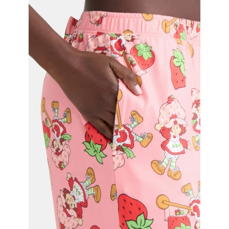 Strawberry Shortcake Women's Print Pajama Pants, Sizes XS-3X - Walmart.com | Walmart (US)