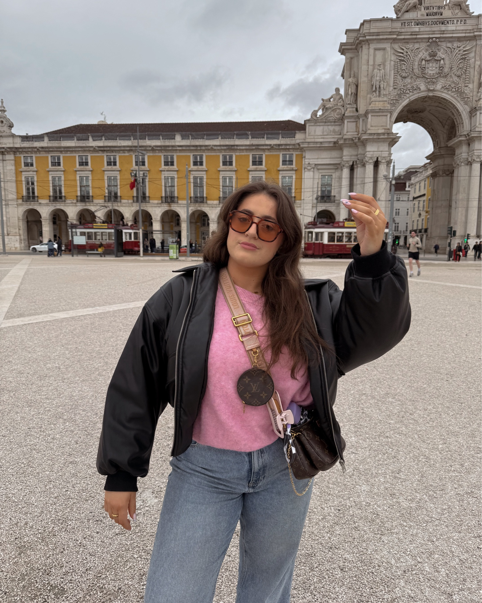 lisbon day one outfit🎀🩷

#LTKuk #LTKtravel #LTKspring