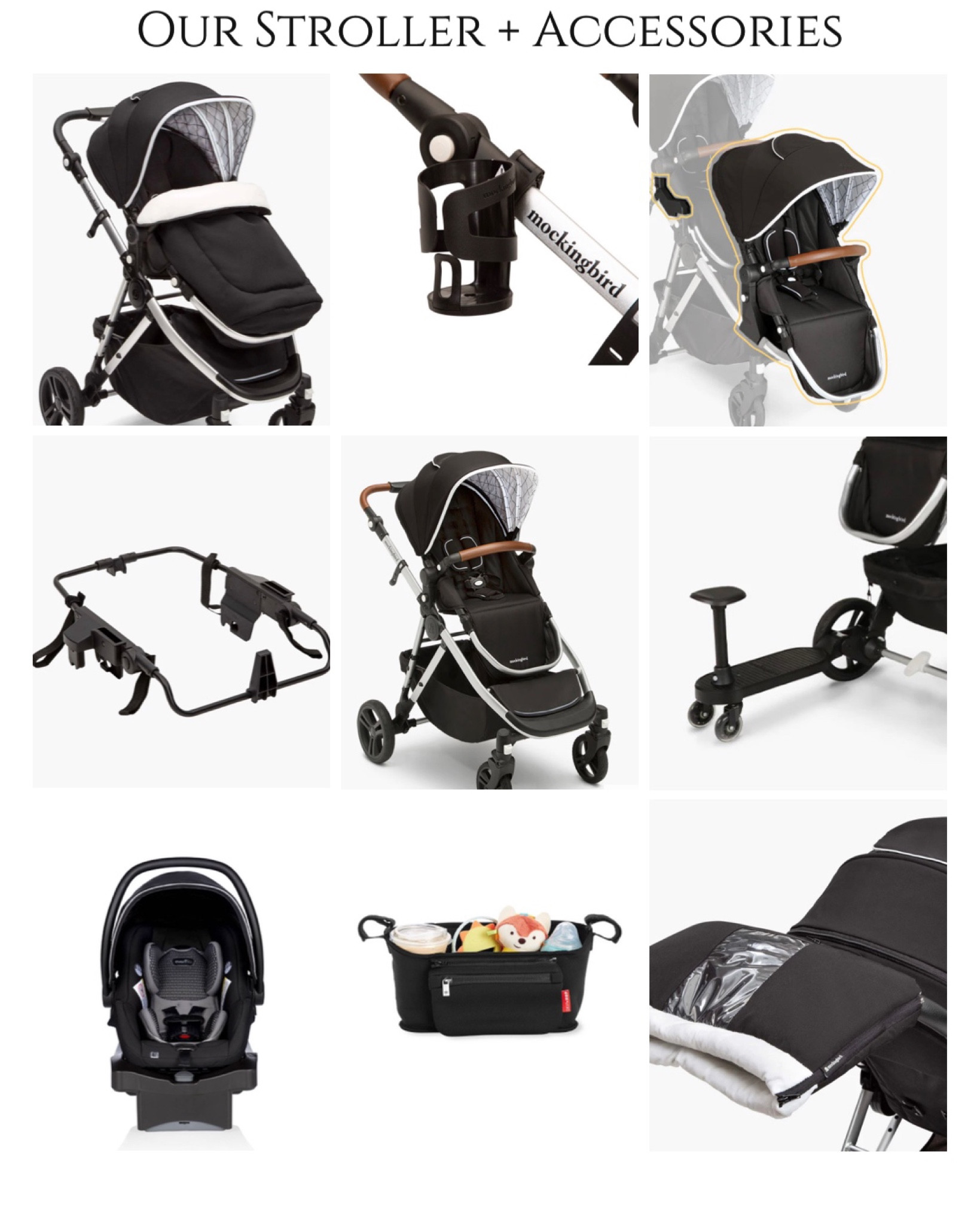 Our stroller for baby #3 and all the accessories we have for a comfortable experience.

#LTKbump #LTKfamily #LTKbaby