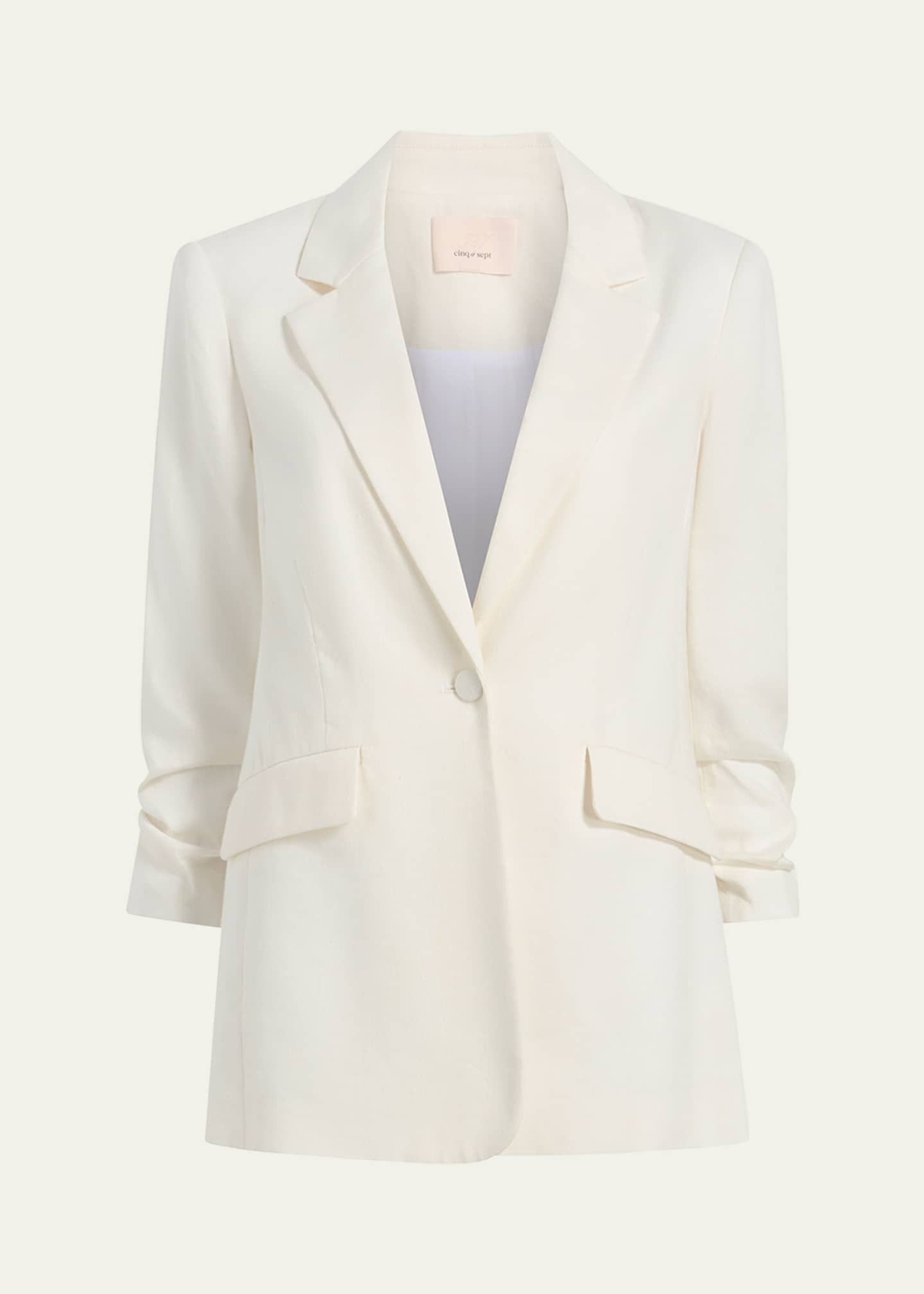 Cinq a Sept Kylie Linen Blazer | Bergdorf Goodman