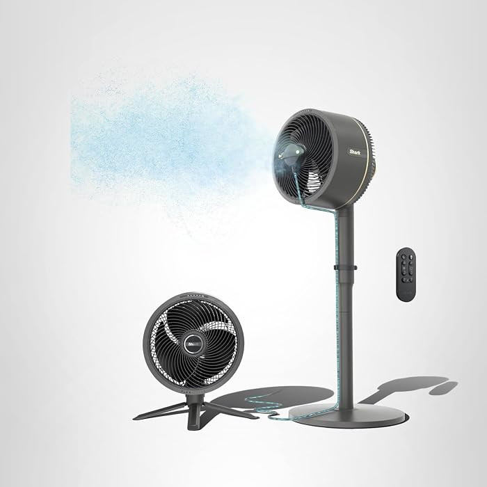 Shark FlexBreeze Fan, Indoor & Outdoor Oscillating Cooling Fan, Floor & Tabletop, Portable Cordle... | Amazon (US)