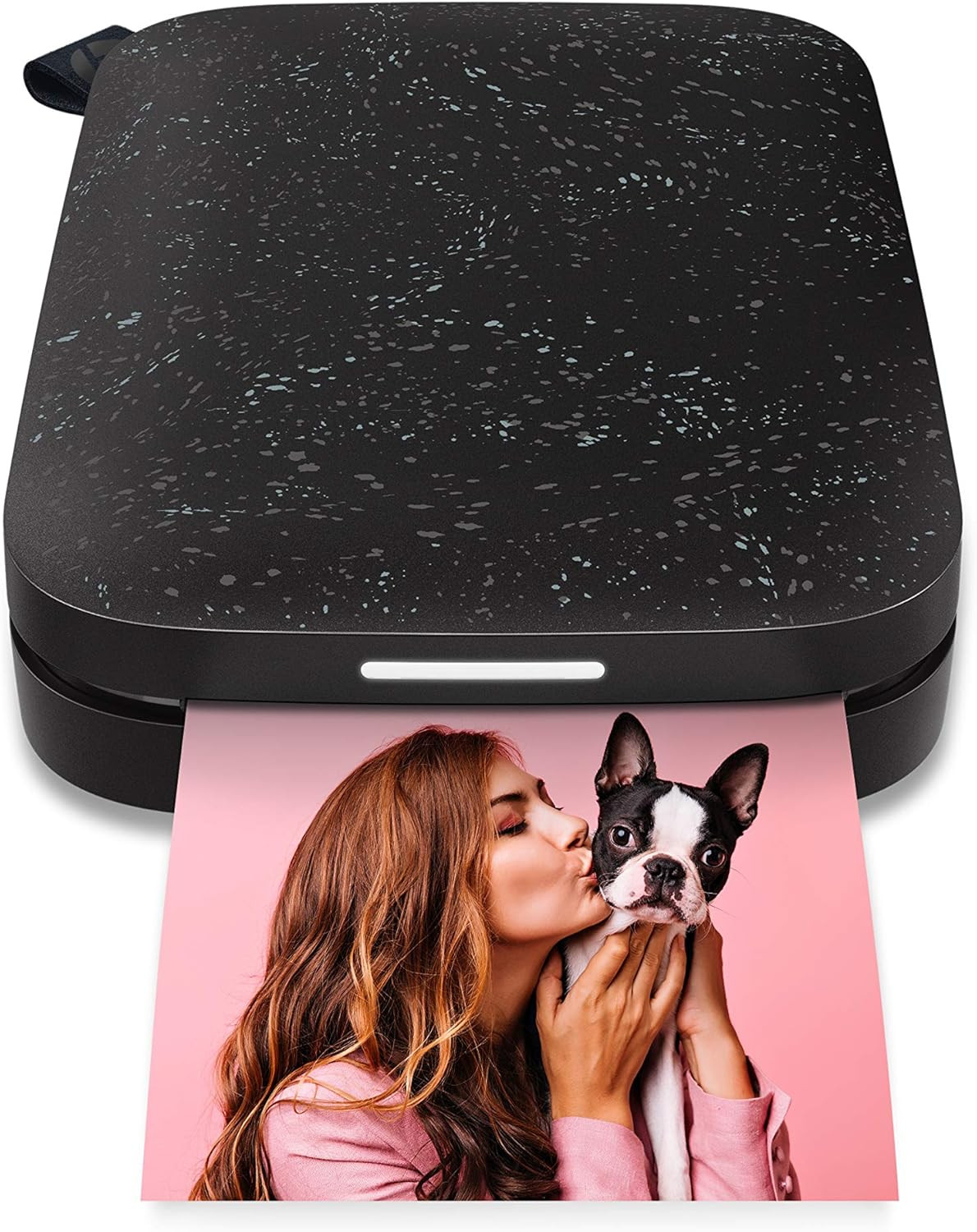HP Sprocket Portable 2x3" Instant Photo Printer (Noir) Print Pictures on Zink Sticky-Backed Paper... | Amazon (US)