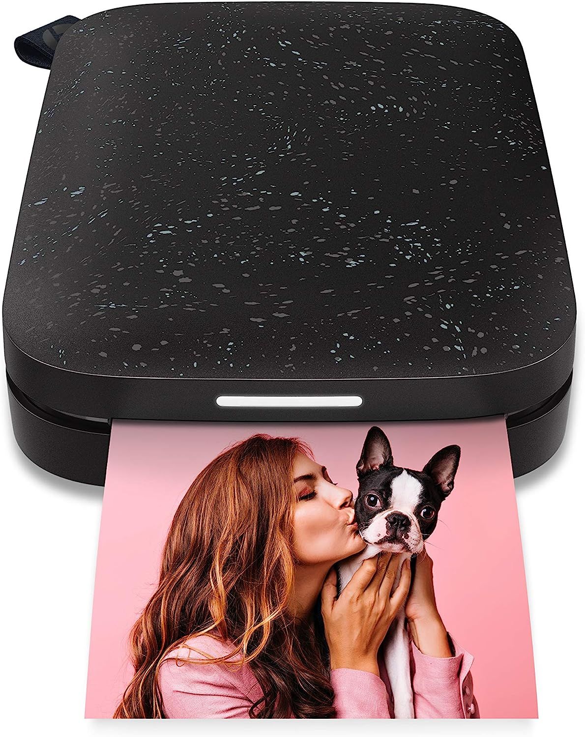 HP Sprocket Portable 2x3" Instant Photo Printer (Noir) Print Pictures on Zink Sticky-Backed Paper... | Amazon (US)