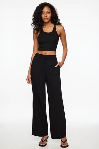 Yasmin Straight Leg Pants | Dynamite Clothing