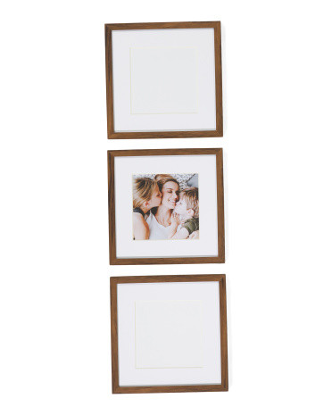 3pk 12x12 Matted To 8x8 Portrait Wall Frames | TJ Maxx
