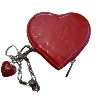 Louis Vuitton Heart Coin Case Verni Porto Monecour Pom Damour Charm Monogram | eBay US