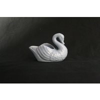 Vintage Small Blue Ceramic Pottery Swan Planter | V5620 | Etsy (US)