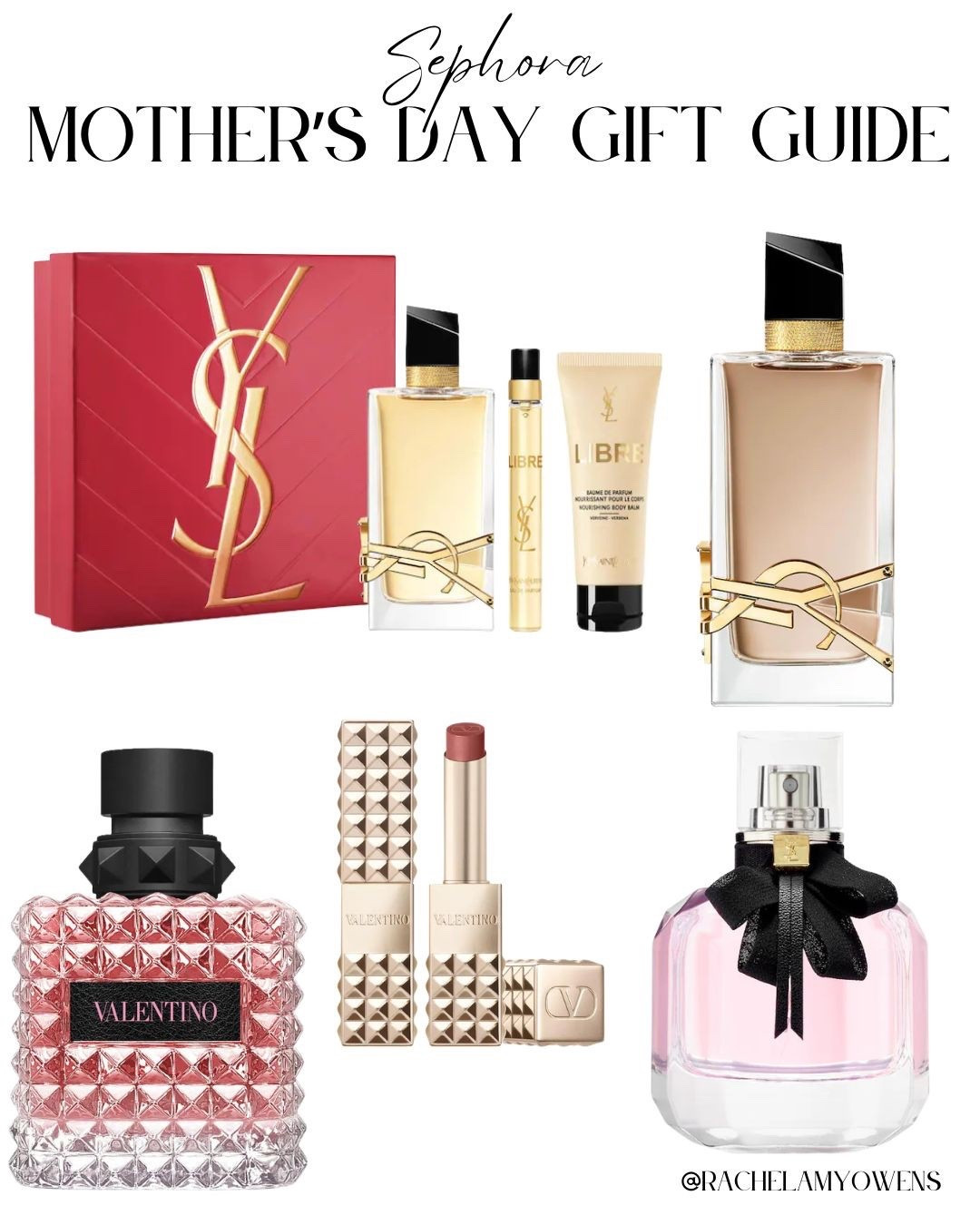 Treat Mom to the best with this Sephora Mother’s Day gift guide! ✨

From iconic YSL fragrance sets to stunning Valentino lipsticks, these luxe picks are guaranteed to make her feel extra special. 💄

Nothing says "I love you" like her favorite signature scent or a new designer beauty staple. Shop these high-end treats she’ll use every single day! 🎁

#Sephora #MothersDay #GiftGuide #DesignerBeauty #YSLBeauty #ValentinoBeauty #FragranceLover #LTKbeauty

#LTKBeauty
