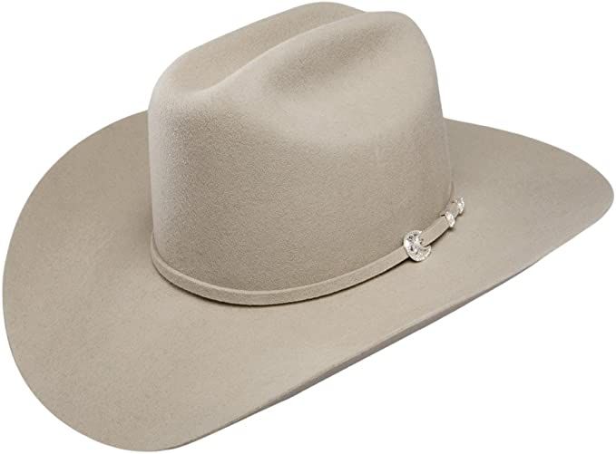 Stetson Men's 4X Corral Buffalo Felt Cowboy Hat - Sbcral-754098 Silver Sand | Amazon (US)