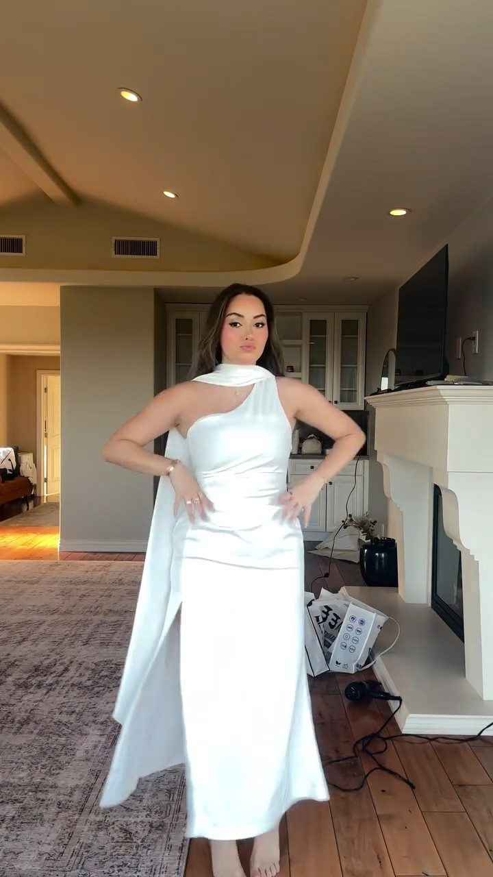 All white party dress 🤍

#LTKVideo #LTKStyleTip #LTKParties