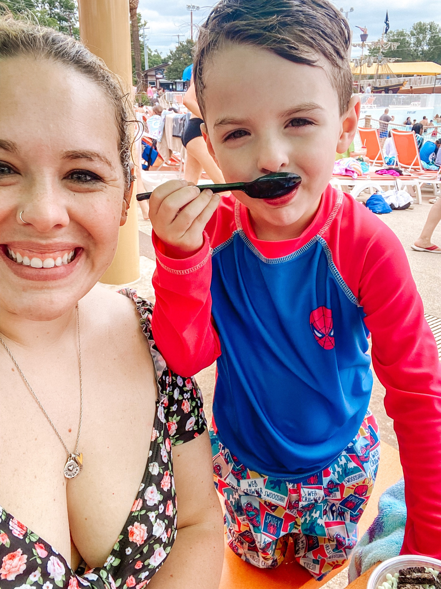 Fave summer skin protection tips for kids: swimsuits with rash guards that have SPF and really good sunscreen! We love Bare Republic because it rubs in clear and doesn’t leave a white cast on skin. Don’t forget a hat or sunglasses when you can!

#LTKkids #LTKcurves #LTKswim