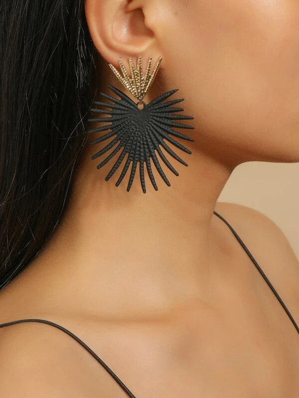 Two Tone Drop Earrings
   SKU: sj2109302566504977      
          (2306 Reviews)
            US$1... | SHEIN