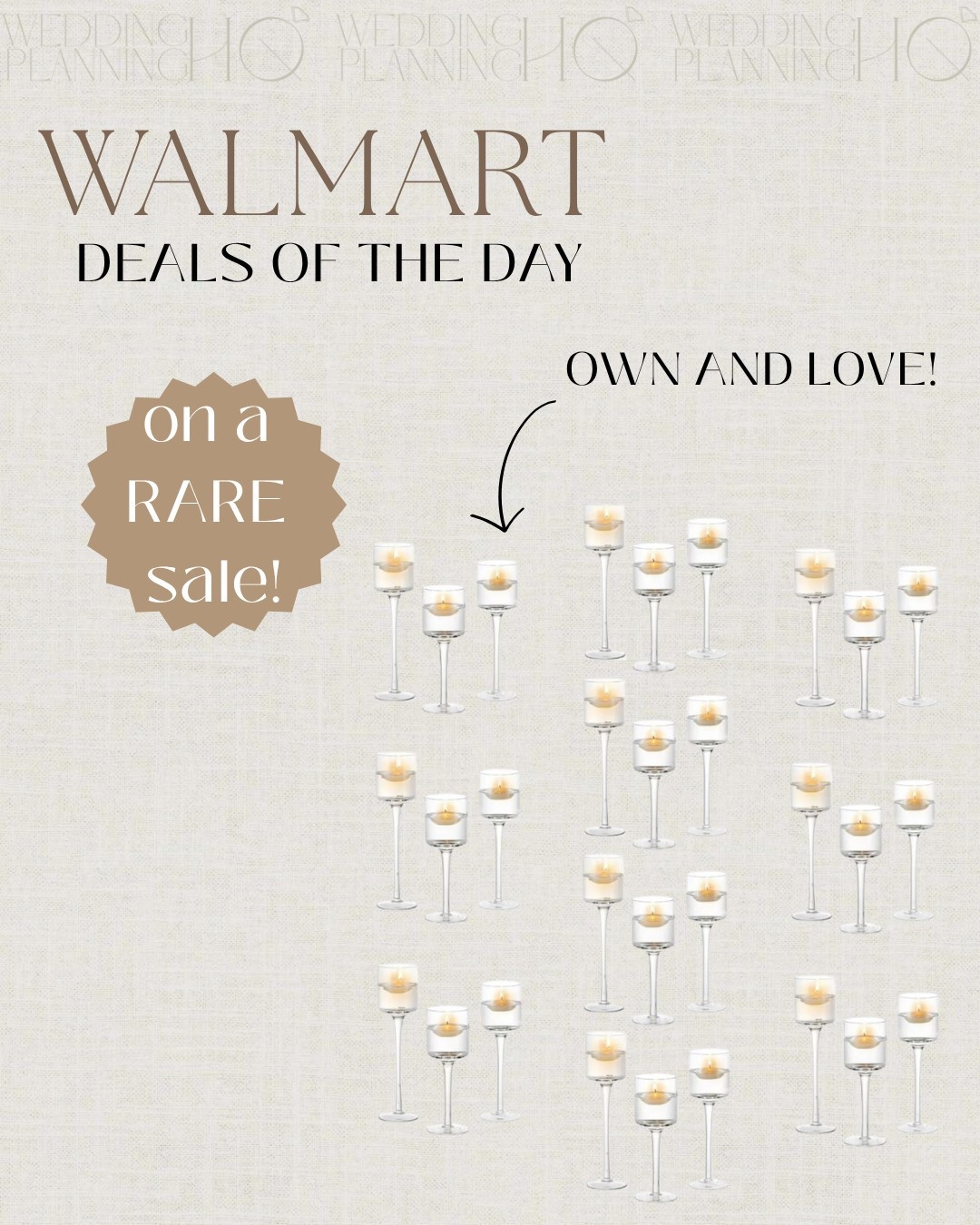 Own these and LOVE them! So stunning and perfect for wedding or rehearsal dinner decor  

#LTKWedding