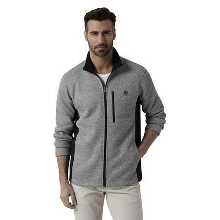 Chaps Men s & Big Men s Performance Full Zip Fleece Jacket | Walmart (US)