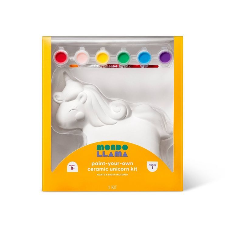 Paint-Your-Own Ceramic Unicorn Kit - Mondo Llama™ | Target