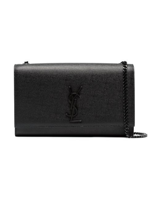 Black Kate medium leather shoulder bag | Farfetch (AU)