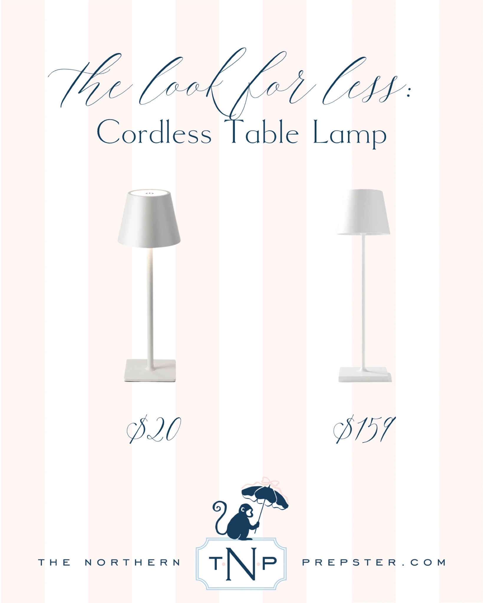 Look for Less: Cordless Table Lamps 

#LTKFindsUnder50 #LTKSeasonal #LTKHome