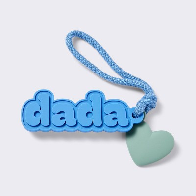 Diaper Bag Tag Solid - Dada - Blue - Cloud Island™ | Target