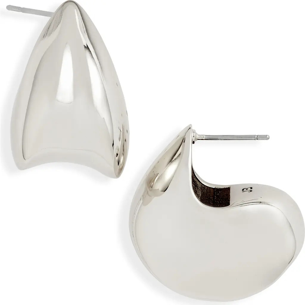 JENNY BIRD Nouveaux Puff Earrings in High Polish Silver at Nordstrom Rack | Nordstrom Rack